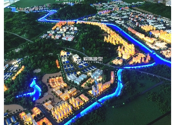 梅州市兴宁工业园区规划模型