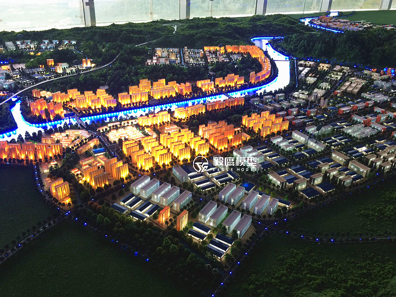梅州市兴宁工业园区规划模型
