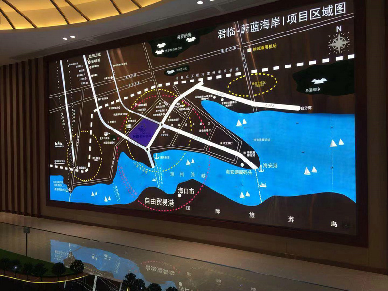 湛江徐闻君临.蔚蓝海岸模型(图2)